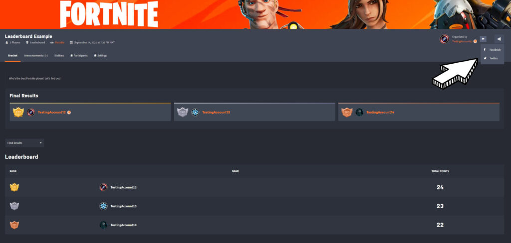 Introducing the Fortnite Leaderboard in Discord