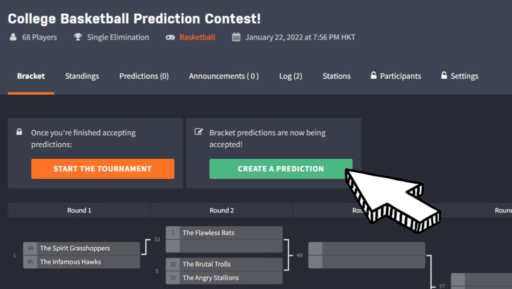 NBA Tournament maker - Challonge